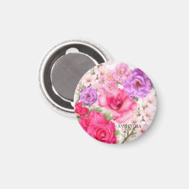 Imã Design Floral Personalizado