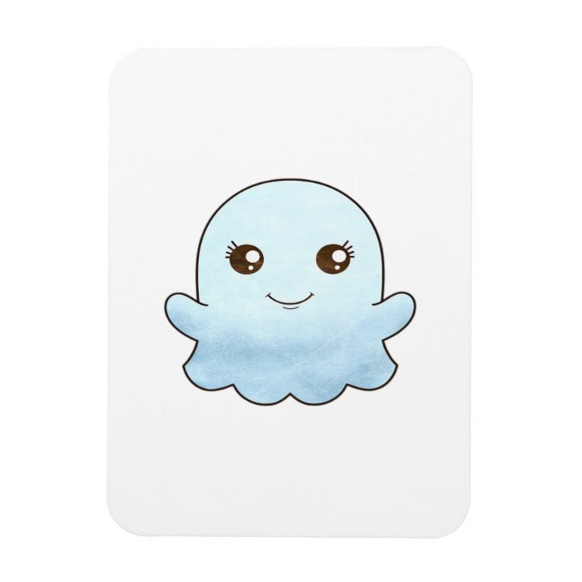 Ímã Design Fofo de Boo Moda Única (Vertical)
