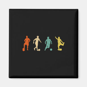 Imã Design Gráfico de Futebol Vintage Futebol Futebol