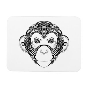 Ímã Design inspirado do macaco