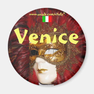 Imã Design legal do ímã da máscara de Italia Veneza