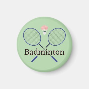 Imã Design Magnet de Badminton