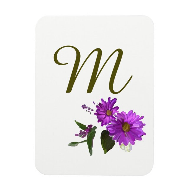 Ímã Design Magnet de Disias Roxas (Vertical)