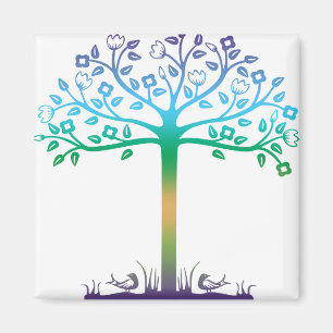 Imã Design na moda da árvore