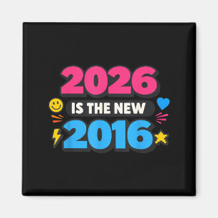 Imã Design Nostalgia da Internet 2016 Novo 2026