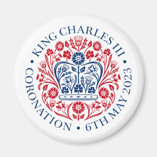 Imã Design oficial da coroação King Charles III