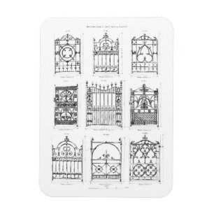 Ímã Design para portas do ferro fundido, 'do Ca de