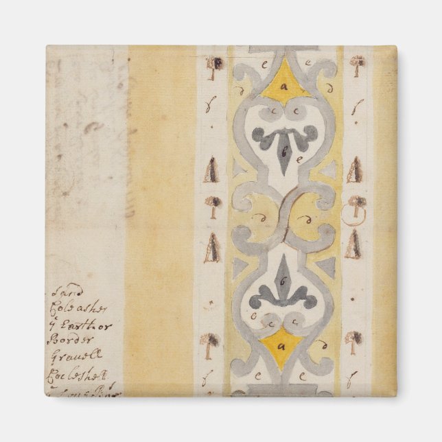 Imã Design para um Jardim Nó, Bush Hill, perto de Edmo (Frente)