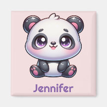 Design Personalizado Adorável Kawaii Panda