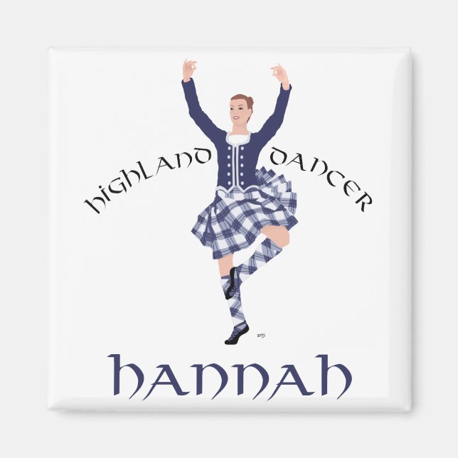 Imã Design personalizado HANNAH (Frente)