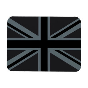 Ímã Design preto da bandeira de Union Jack