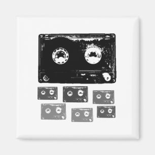 Imã Design retro da música!