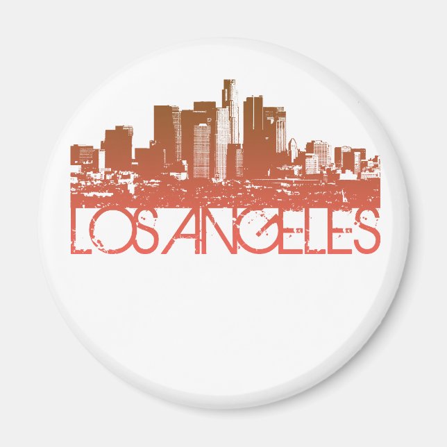 Imã Design Skyline Los Angeles (Frente)