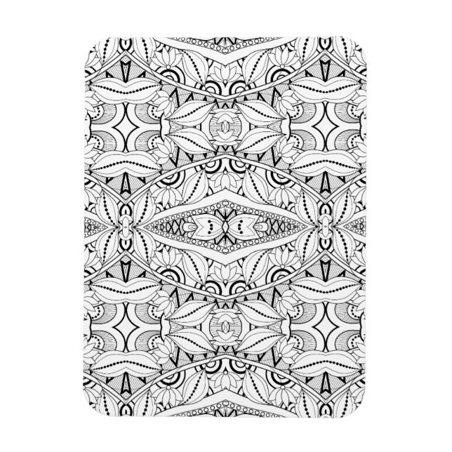 Ímã Design tribal inspirado (Vertical)