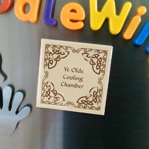 Imã Design tribal resistido da beira do nó celta de