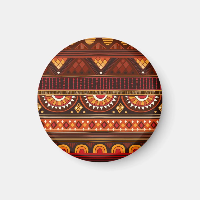 Imã Design tribal sem costura para várias utilizações. (Frente)