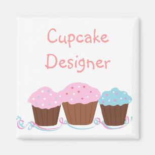 Imã Designer de Cupcake