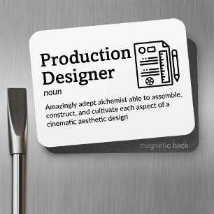 Ímã Designer de produção - Definir vida 3" x 4" Flex