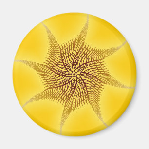 Imã Designer Motif: Padrão de Abstrato