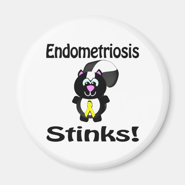 Imã Designio de Conscientização sobre Endometriose Fed (Frente)