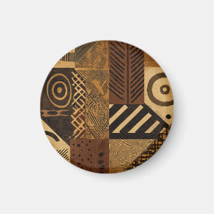 Imã Designs da África Yoruba em tons de terra
