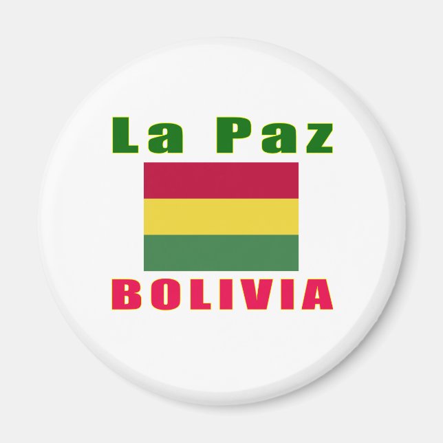 Imã Designs da capital da Bolívia em La Paz (Frente)