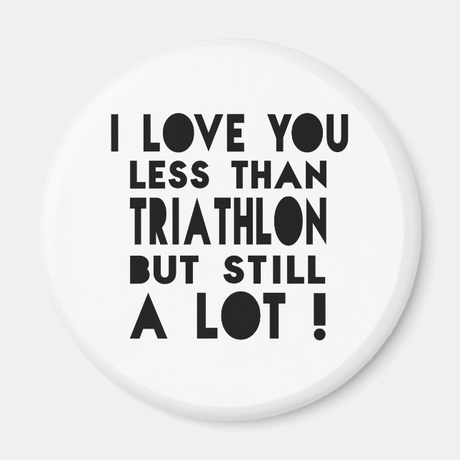 Imã Designs de Triathlon (Frente)
