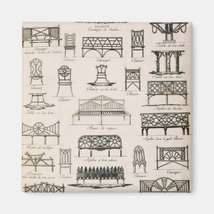 Imã Designs para assentos de jardim, de "Compendium of