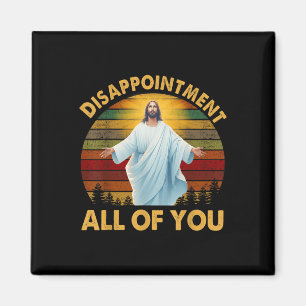 Imã Desilusão Retro Todos Vocês Cristão Jesus Hu
