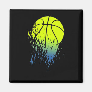 Imã Desintegrando Gráfico Urbano Neon Green Basball