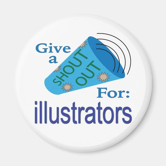 Imã Desligar para ilustradores (Frente)