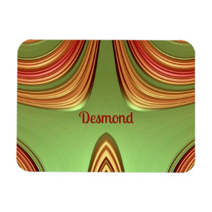 Ímã DESMOND ~ ARTE INFANTIL ~ Fractal Original ~