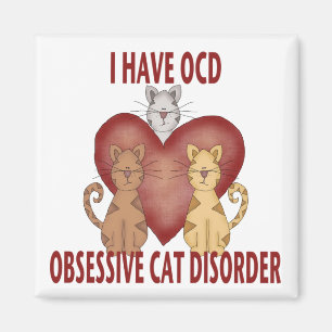 Imã Desordem obsessiva do gato