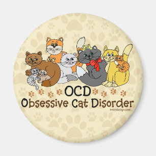 Imã Desordem obsessiva do gato de OCD