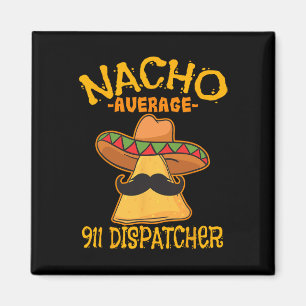 Imã Despachante de 911 Não Médio Mensageiro Mexicano C