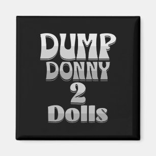 Imã Despejar Donny 2 Bonecas Duas Bonecas Tarifa Trump