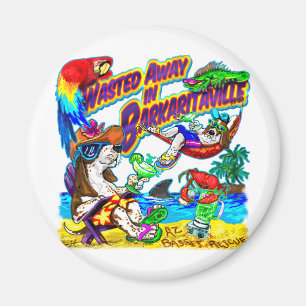 Imã Desperdiçado afastado em Barkaritaville