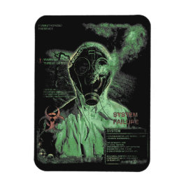 Ímã Desperdício Biológico - Design de Streetwear Techn