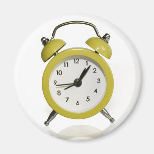 Imã Despertador amarelo
