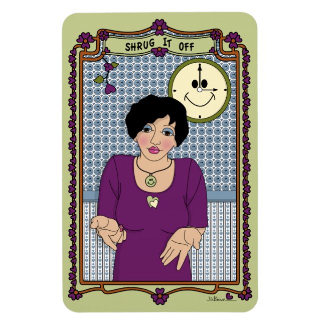 Ímã Desprender Fora_A_4x6 Frigorífico (Vertical)