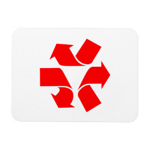 Ímã Desreciclar símbolo