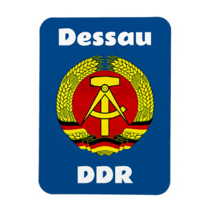 Ímã Dessau, DDR, Dessau, Alemanha (Ossi Oriental)