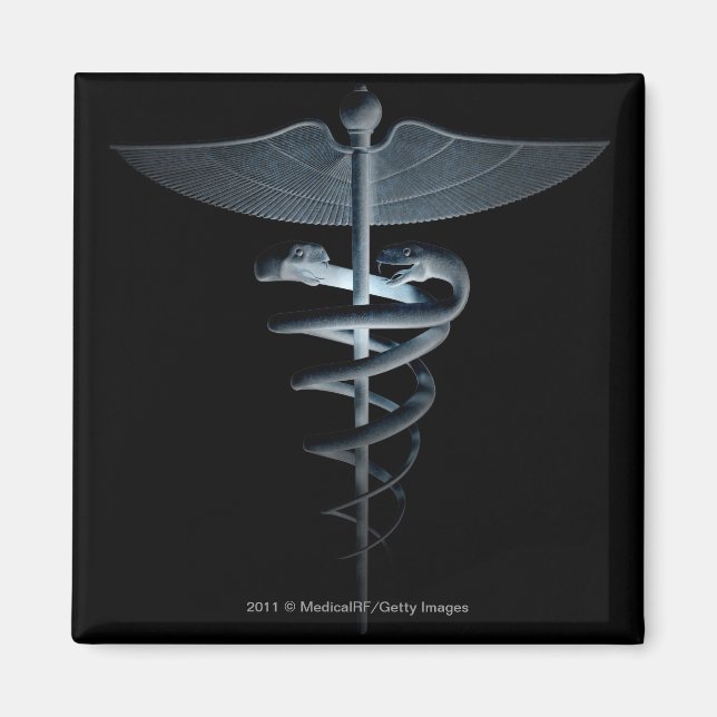 Imã Destaque de um caducério médico (Frente)