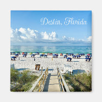 Destin Florida Bonito Beach Fotografia Souvenir