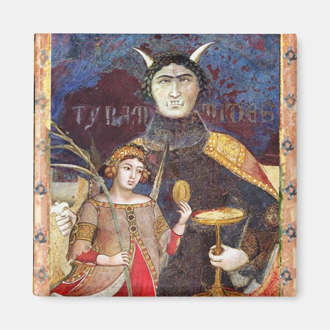 Imã DESTINATÁRIOS ANTICOS DE RENAISSÂNCIA/Detalhes da  (Frente)