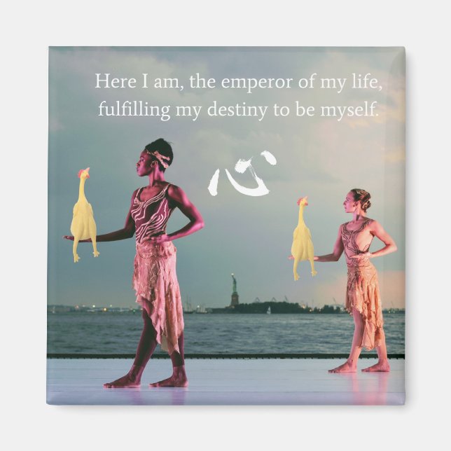 Imã Destino de Frangos (Frente)