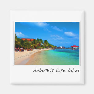 Imã Destino do viagem de Caye Belize do Ambergris