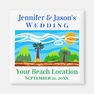 Imã Destino Tropical de Praia de Casamento