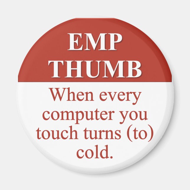 Imã Destruindo computadores com pulso eletromagnético (Frente)