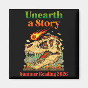 Imã Desvendar uma história verão leitura 2026 dinossau